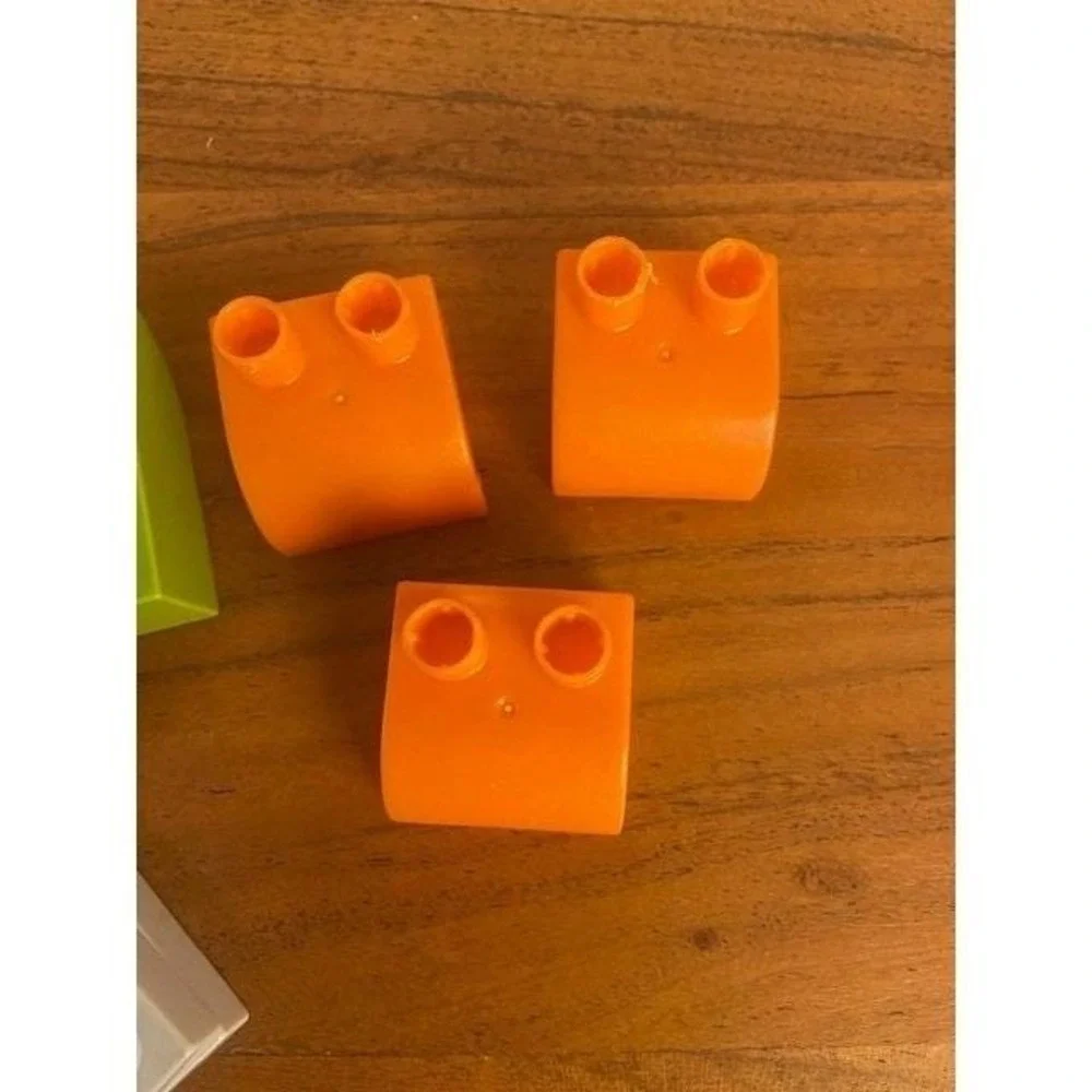 LEGO Duplo Specialty Pieces Lot of 50 Zoo Tiger Piston Cup Octan Racing Trophy